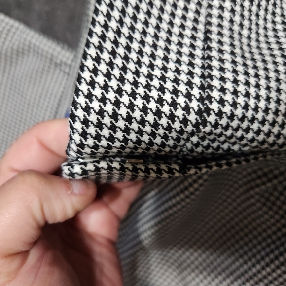 Apt. 9 Black and White Straight Leg Pants - Picture 4 of 10